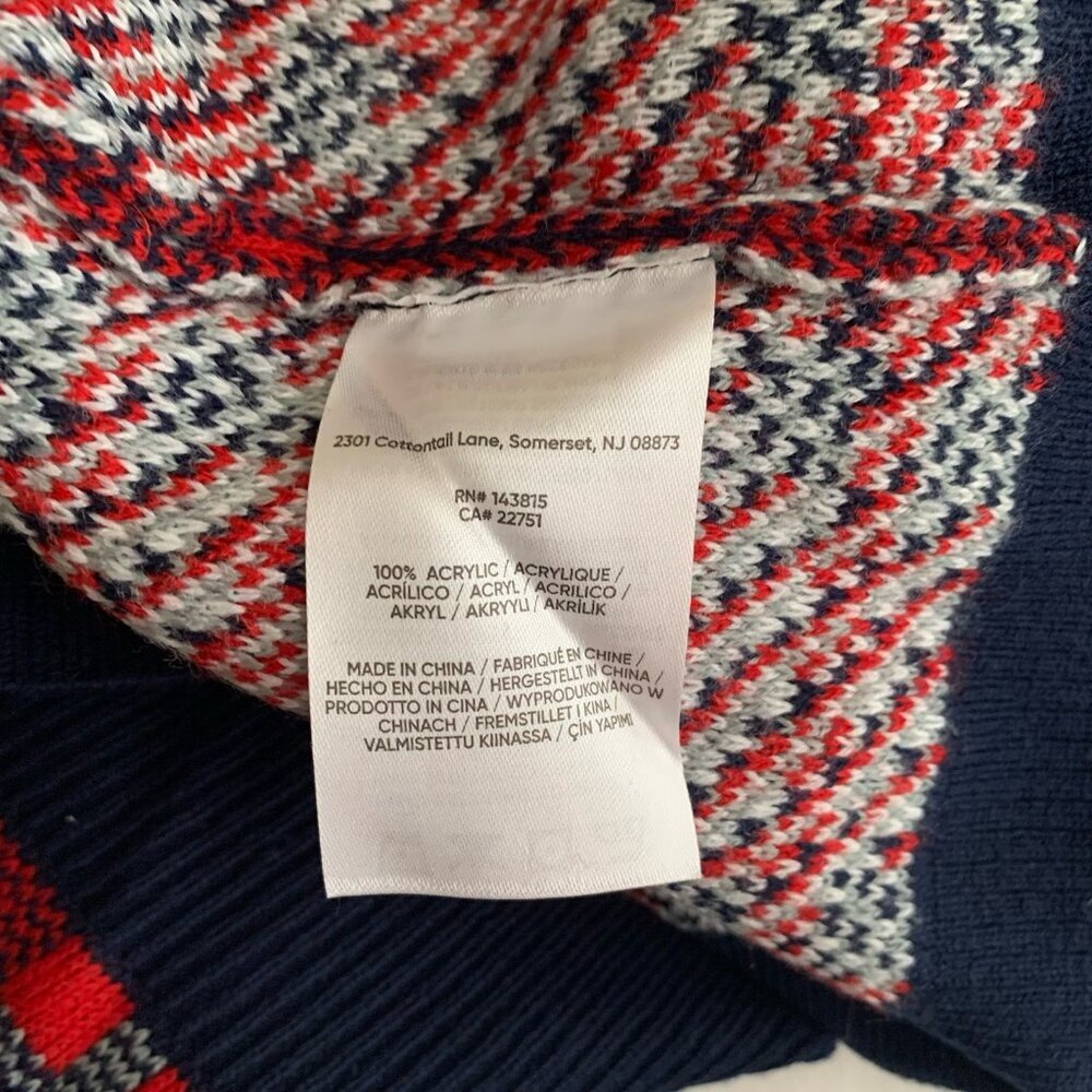 NFL New England Patriots Christmas Sweater Men’s Small Crew Neck Acrylic - Picture 10 of 11